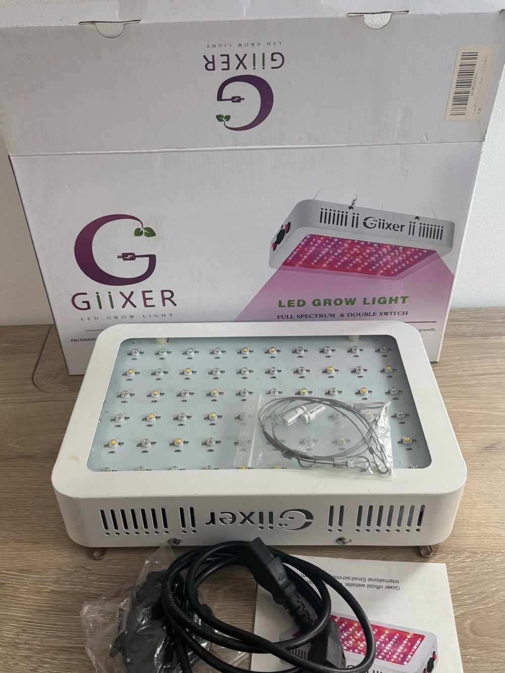 White LED Grow Light Panel - 600w White